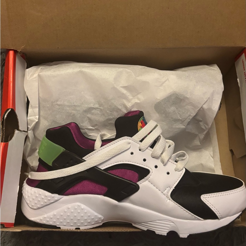 Nike Athletic Shoes - Black, White, Purple, Green